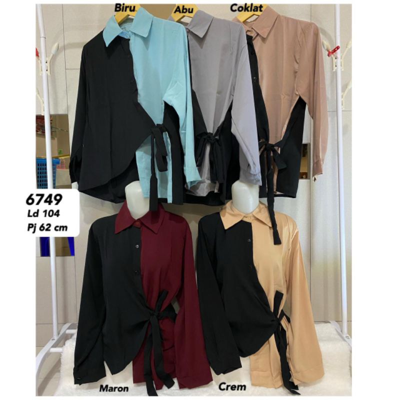 Atasan katun import 6749