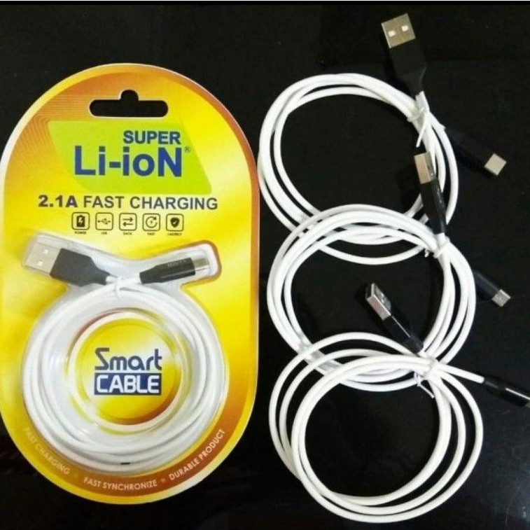 Kabel Data / Kabel Charger Super Li-ioN ICE 2.4A Fast Charging LIGHTNING Iphone