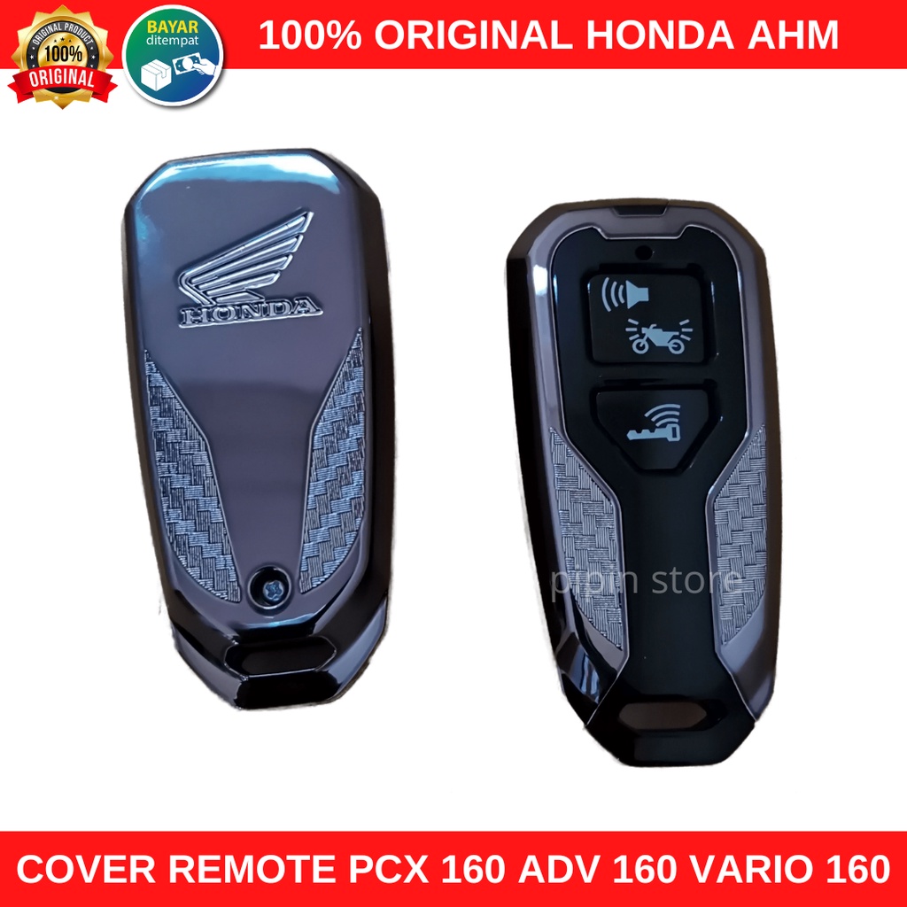 Cover Remote  Vario 160 Cover Kunci Remot Honda Vario 160 Smart Key Case Sarung Kunci PCX 160 ADV 160 Original AHM
