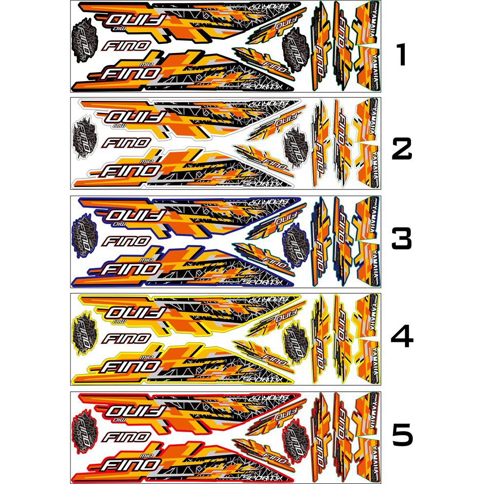 STRIPING THAILAND MIO FINO FI