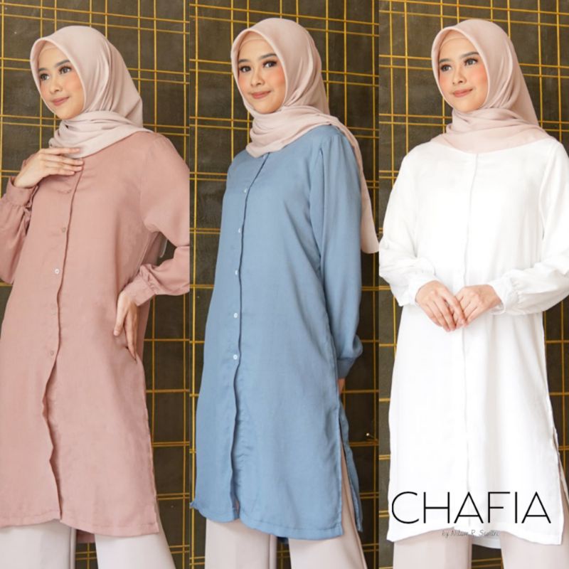 Bella Crinkle Tunic / Tunik / Midi Dress