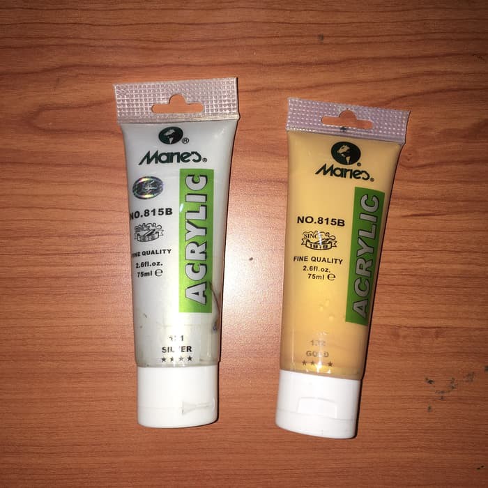 

Dijual Maries Acrylic Paint GOLD SILVER 75ml Cat Akrilik Maries 75ml SILVER Murah