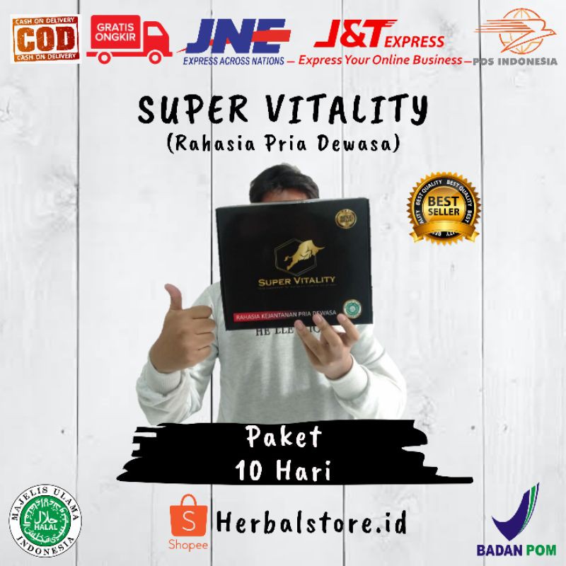 SUPER VITALITY Stamina Pria Dewasa Herbal Original