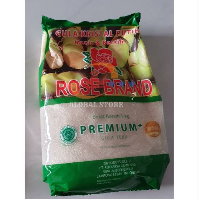 Gula pasir rose brand