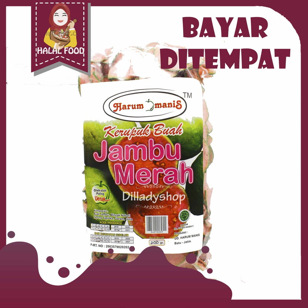 

KERUPUK BUAH JAMBU / KERIPIK BUAH JAMBU