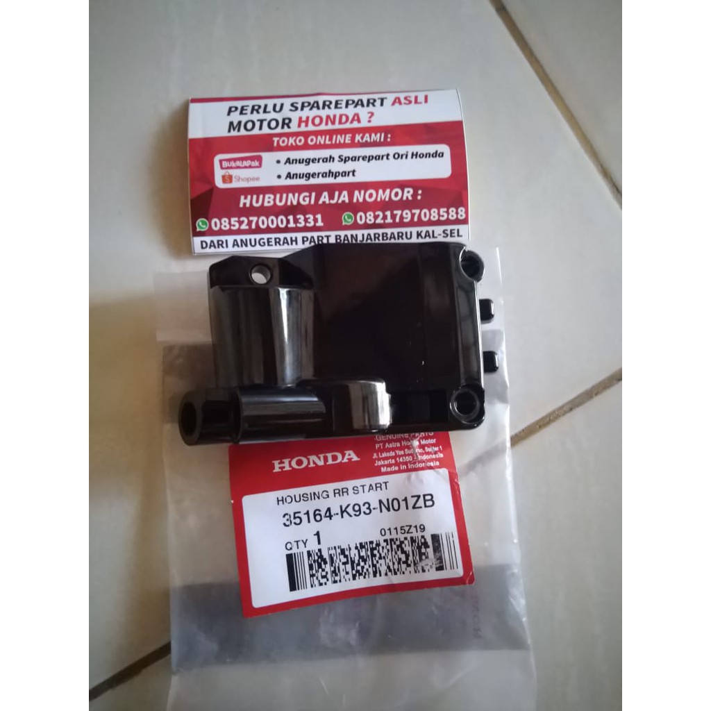 Honda New Scoopy eSP K93 2018 Rumah Tutup Holder Kanan Bagian Gas ORI 35164K93N01ZB