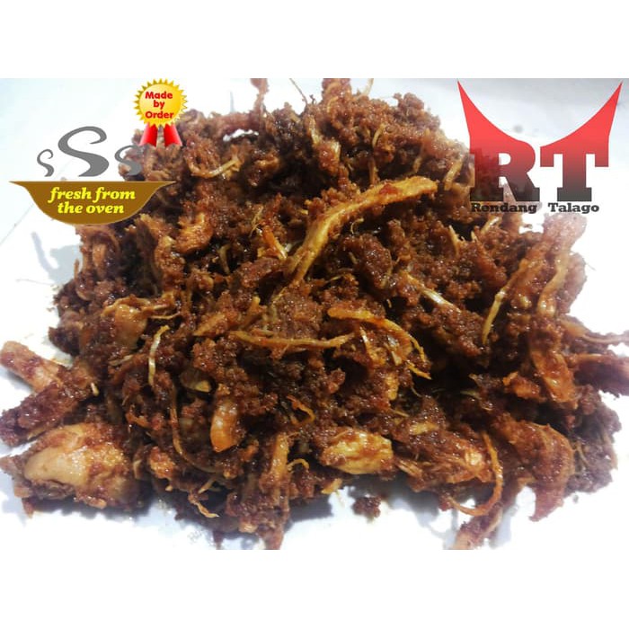 RENDANG TALAGO AYAM 1/4 KG - PEDAS SALE