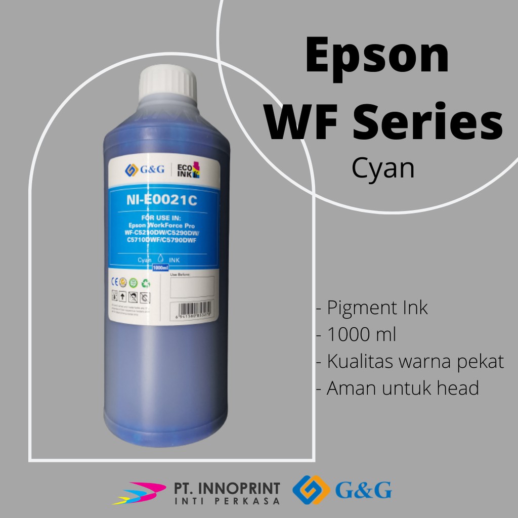 Tinta pigment for EcoTank L15150 dan WF Series