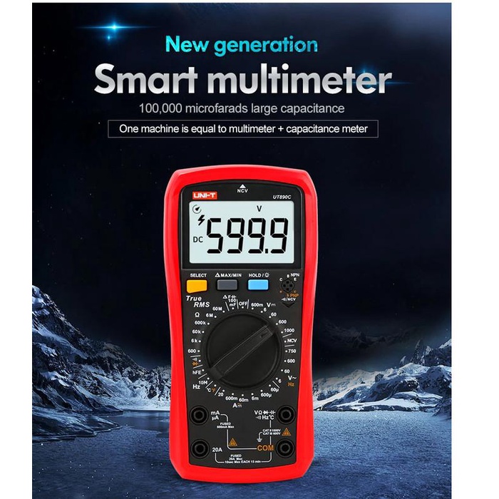 UNI-T Digital Multimeter UT890C