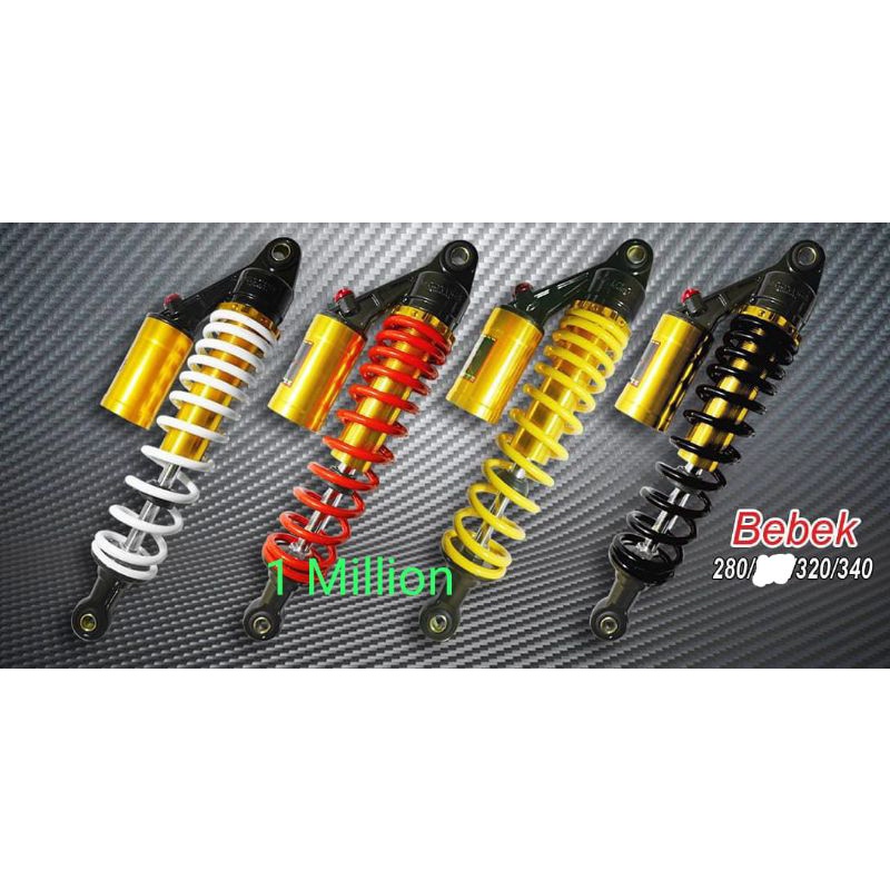 [COD] Shock belakang tabung Victory Racing 868 Series 280 320 340