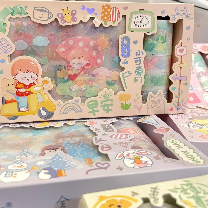 

Langsung Order Paket 1 Box Sticker dan Solatio YD-MSTZ28 Motif Kartun Cewe Makanan Warna Pastel Stiker Jurnal Journaling Kreativitas Anak Fancy Best Gift Present For Birthday Event Souvenir Alat Tulis Kantor Sekolah Grosir Kado Ulang Tahun READY GGD..