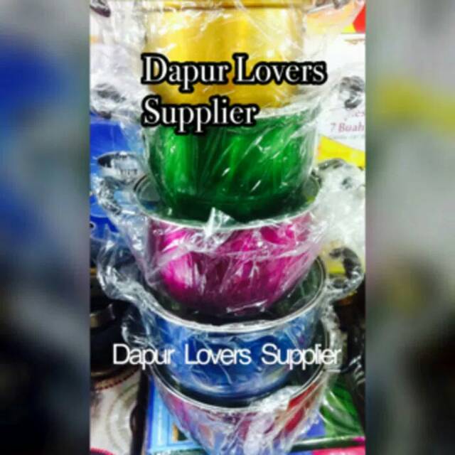 Panci Set Warna Warni Muraaah