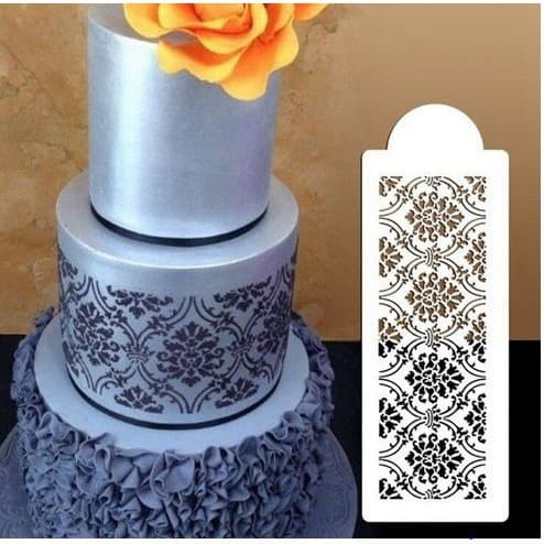 Cake Stencil - Border Lace 32x10cm