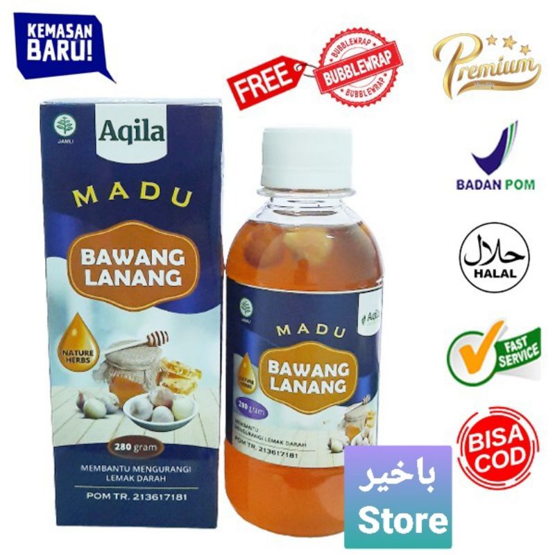 

madu bawang lanang tunggal aqila 280gr