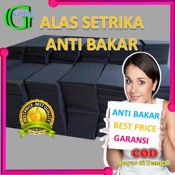 BUSA ALAS TATAKAN GOSOKAN SETRIKA 2CM 1CM ANTI BAKAR AMAN AWET ASLI TERMURAH GARANSI SEKITAR JAKARTA
