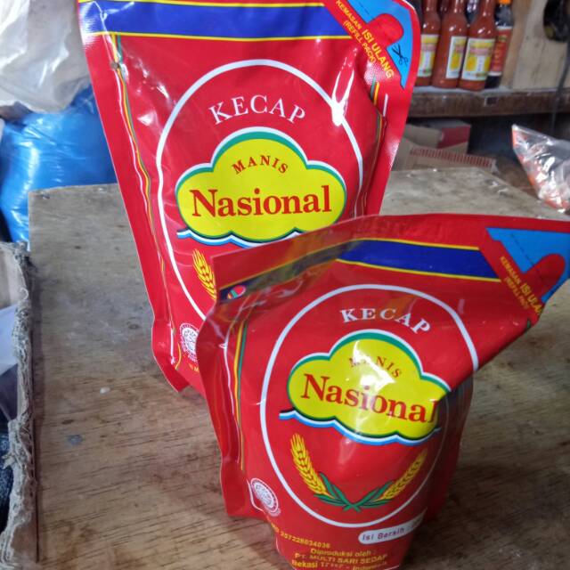 

Kecap Nasional 580ml dan 220ml