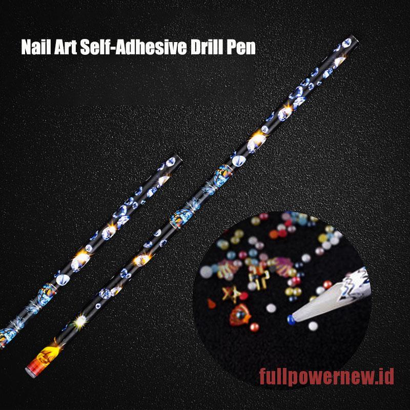 Pen Dotting Untuk Mengambil Berlian Imitasi Nail Art