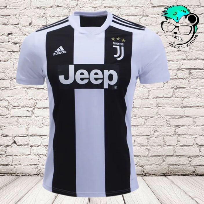 Olexs Jersey Bola Kekinian Juve Home 2018-19 Pendek Terbaru