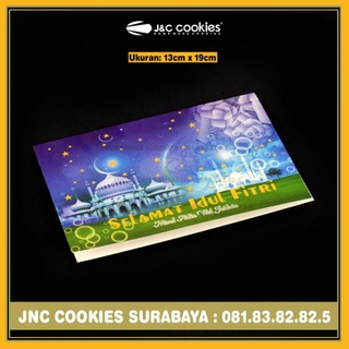 Jual Kartu Ucapan B (13cm X 19cm) - Kue Kering JNC Cookies Surabaya ...