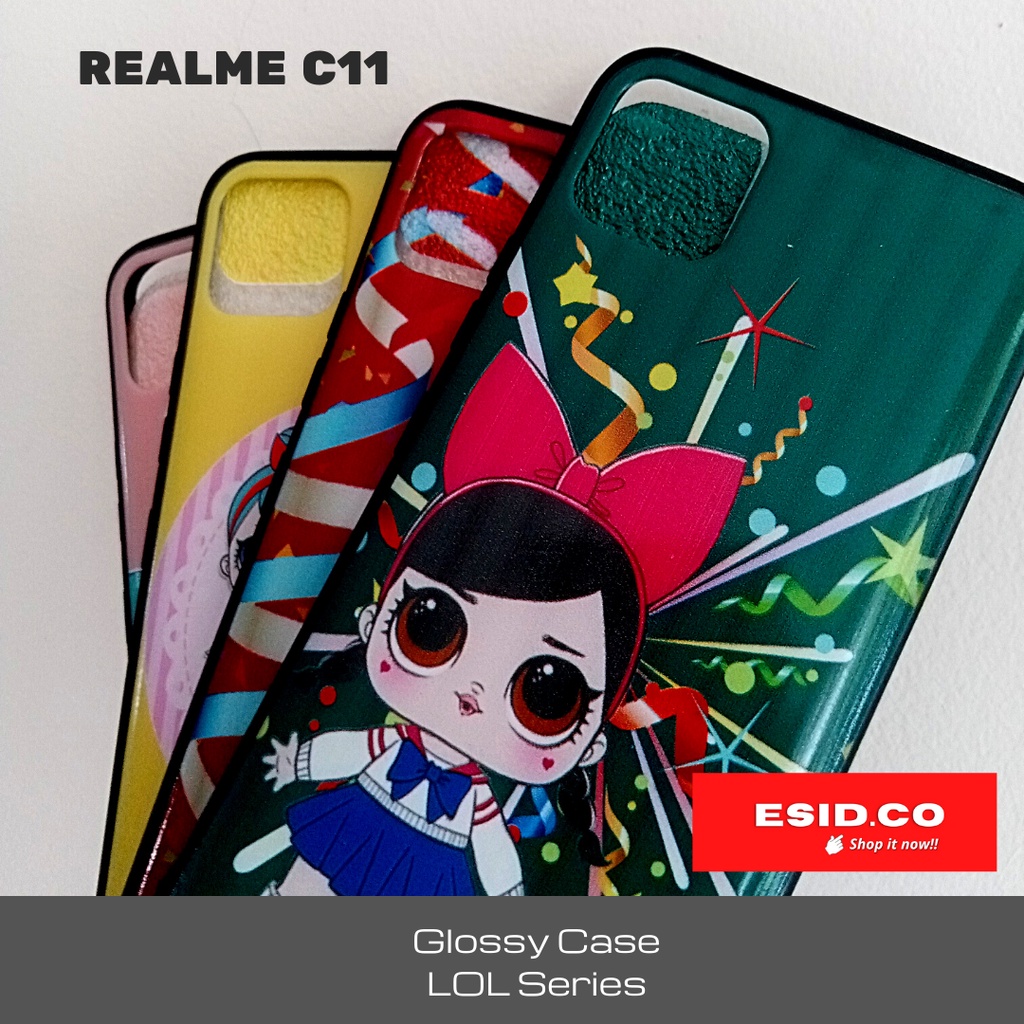 Akrilik Case Realme C11 Glossy Super Hot LOL Surprise Motif Trending Hits