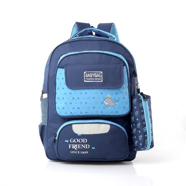 tas anak perempuan / tas ransel anak / tas sekolah anak perempuan +tempat pensil LP490