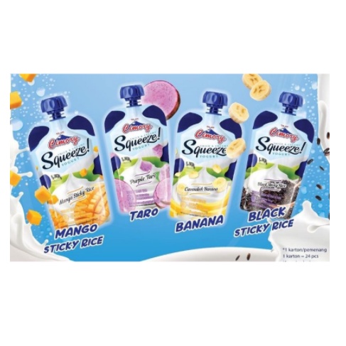 

ANEKA RASA CIMORY YOGURT SQUEEZE RASA BARU