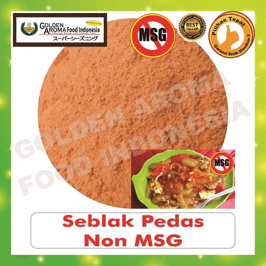 

Bumbu Tabur Rasa Seblak Pedas Non MSG 1 Kg Jual Bubuk Tabur Spicy Seblak No MSG Powder Murah GAFI