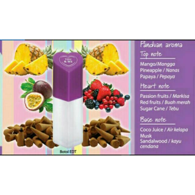 SOGEN EDT PARFUM YOU & ME  50mL Mini / NO BOX