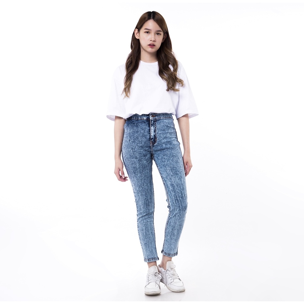 GFS SPECIAL HIGHWAIST JEANS HW CELANA WANITA