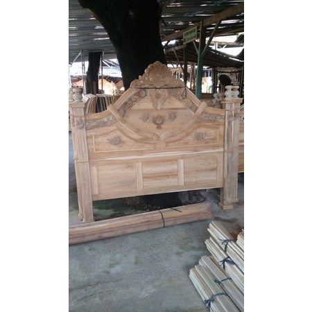 TEMPAT TIDUR JATI TEMPAT TIDUR KAYU DIPAN JATI TEMPAT TIDUR MURAH PUTRA TIDAR FURNITURE JEPARA