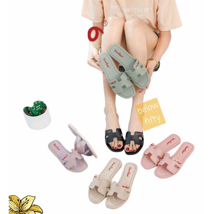 8352 VEROTINO H Sendal Wanita Jelly Selop 1838