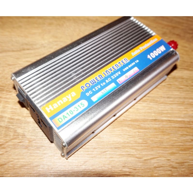 INVERTER 1000 WATT HANAYA  INVERTER 1000W DC 12V to AC 220 (USB DC 5V 1A)