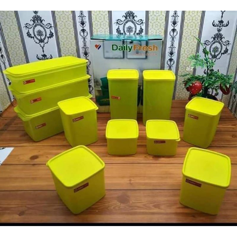 toples set daily fresh 11 pcs