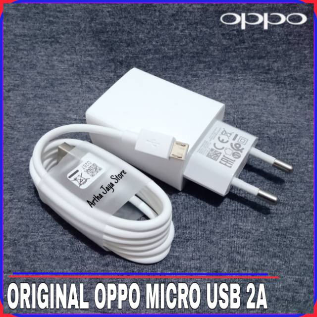 Charger Oppo A12 Oppo A31 ORIGINAL 100%  Micro USB Resmi Indonesia