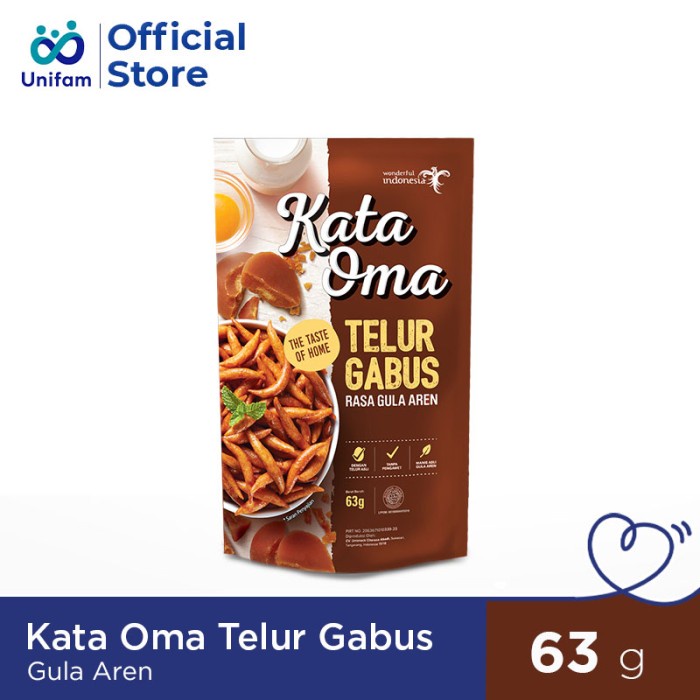 

Instant-Camilan- Kata Oma Telur Gabus Gula Aren 68G -Camilan-Instant.