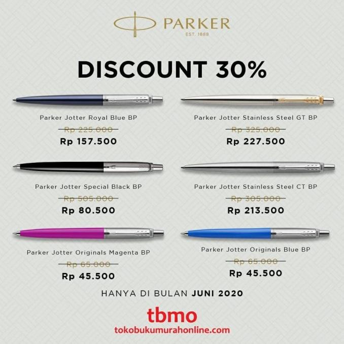 

cusss order] BOLPEN PARKER JOTTER