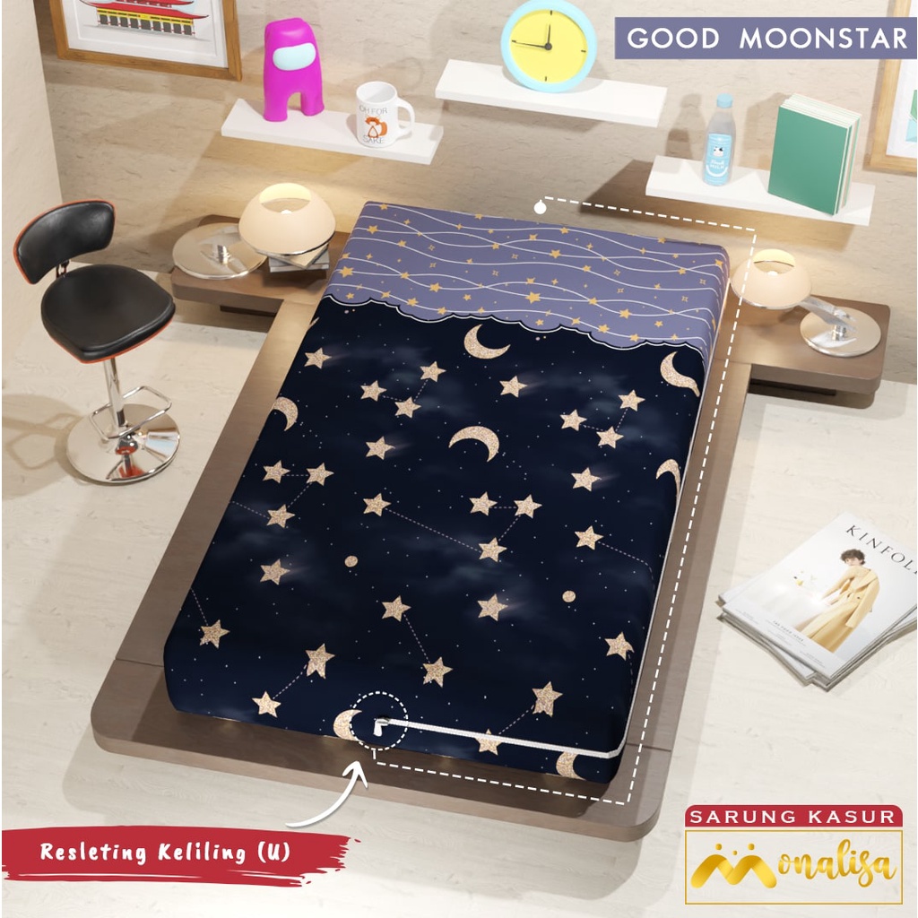 Monalisa Premium Sarung kasur Uk 90/100/120 T 15/20 - Good Moonstar