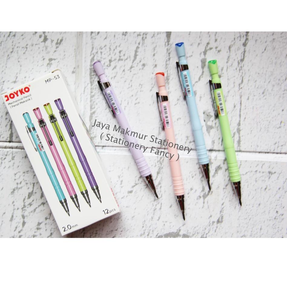 

Pasti Hemat Pensil Mekanik 2.0 mm Joyko MP-53 (1 lusin)