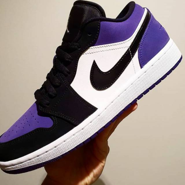 air jordan retro 1 low court purple