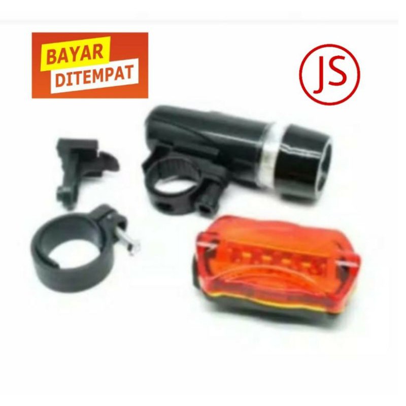 Lampu Depan Sepeda LED  Lampu Belakang LED