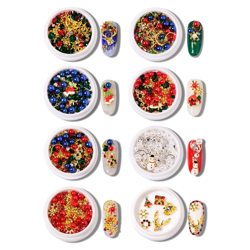 Siy Hiasan Kuku Diy Bentuk Bungabulansnowflake Untuk Nail Art