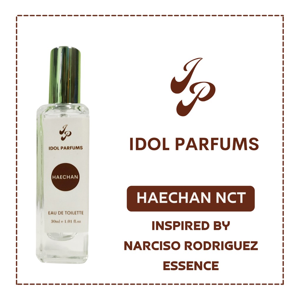 IDOL PARFUMS HAECHAN NCT - NARCISO RODRIGUEZ ESSENCE - CLEAN COOL COTTON