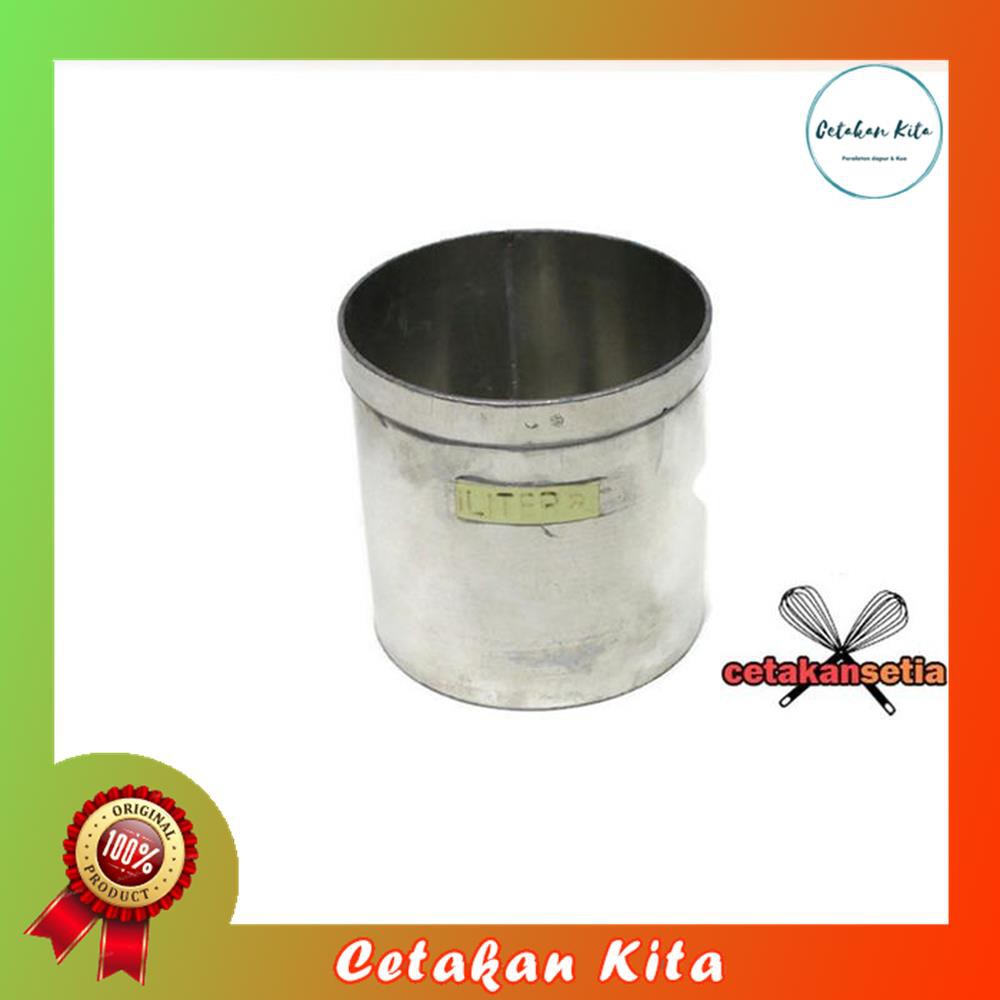 Literan Beras 1 Liter | Literan Beras Kaleng