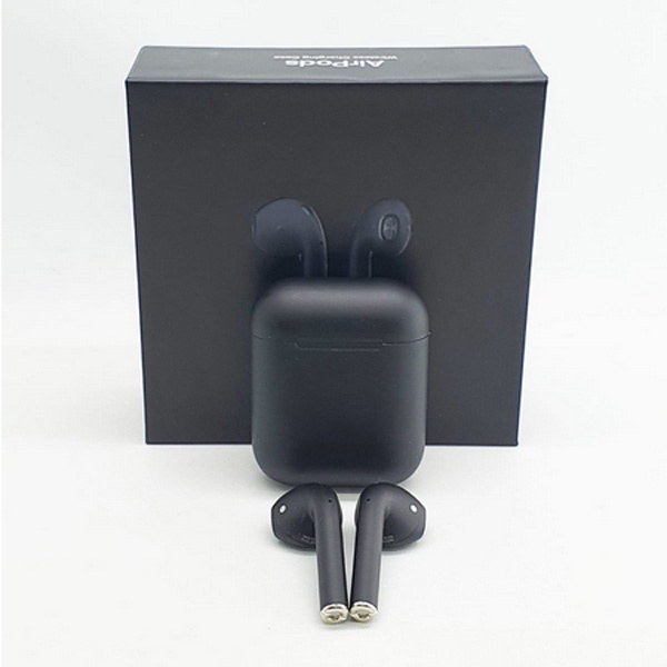 Pods Gen 2 Full Black Headset Bluetooth Wireless Charging Case Acc Plus
