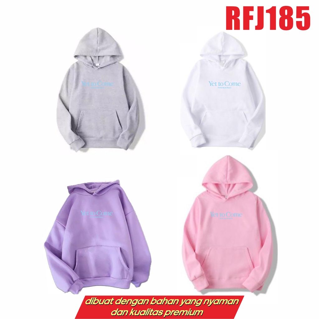 MURAH!!! SWEATER HOODIE YET TO COME RFJ185 JIMIN TAEHYUNG JUNGKOOK