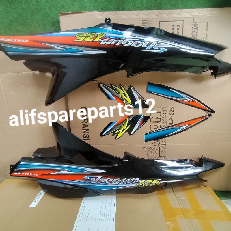 BODI BELAKANG SUZUKI SHOGUN 125 R FULL STRIPING