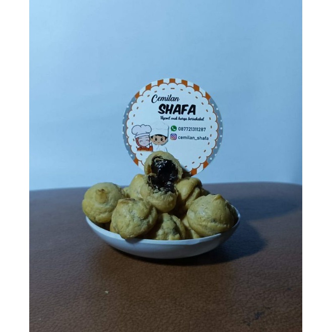 

Soes Coklat mini Lumer