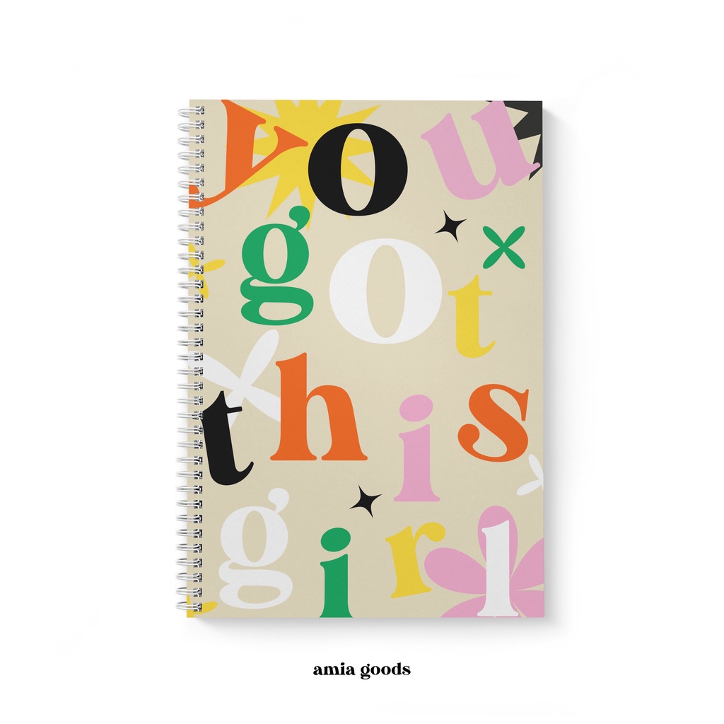 

You Got This Girl | Agenda, Notepad, Planner, Notes