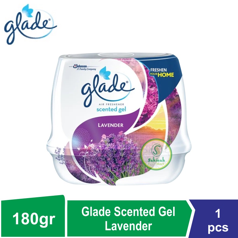 PENGHARUM RUANGAN GLADE SCENTED GEL APEL 180G