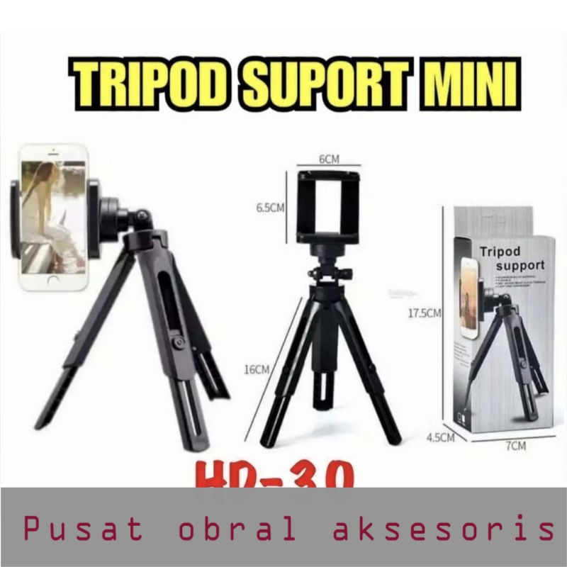 Tripod Yunteng YT-228 / Tripod Support Hitam / Tripod Spider Mini ORIGINAL 100% High Quality 3WAYS
